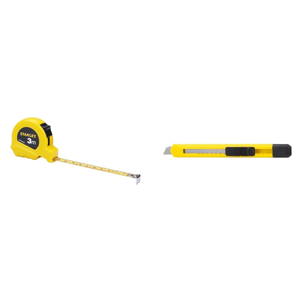 STANLEY STHT36125-812 3 Meter Plastic Short Measuring Tape for Home, DIY, Professional & Industrial (B0BB6FXVMD) Amazon Price History, Amazon Price Tracker