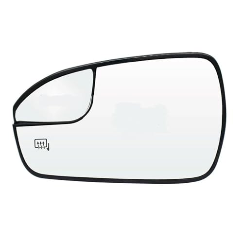 Miroir de rétroviseur gauche Ford Fusion 2013-2020 avec lentille chauffante électrique de recul