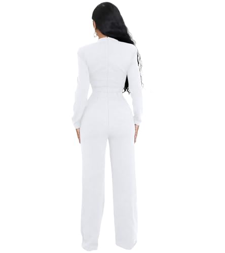 Image of Jigfar Women Sexy Elegant Bodycon Jumpsuit Going Out Romper Birthday Party Club Night Outfits