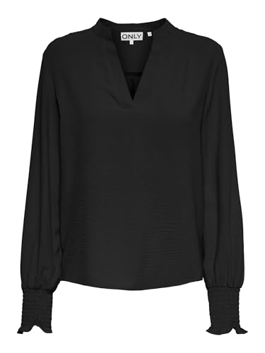 ONLY Onlmette V-Neck Ls Smock Top Noos WVN – Ansicht 1