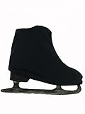 Black Lycra Skate Boot Covers - Youth (Fits up to size 2)