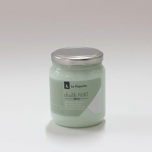 La Pajarita 104637 Pintura para Decoración y DIY, Chalk, 1, Verde...