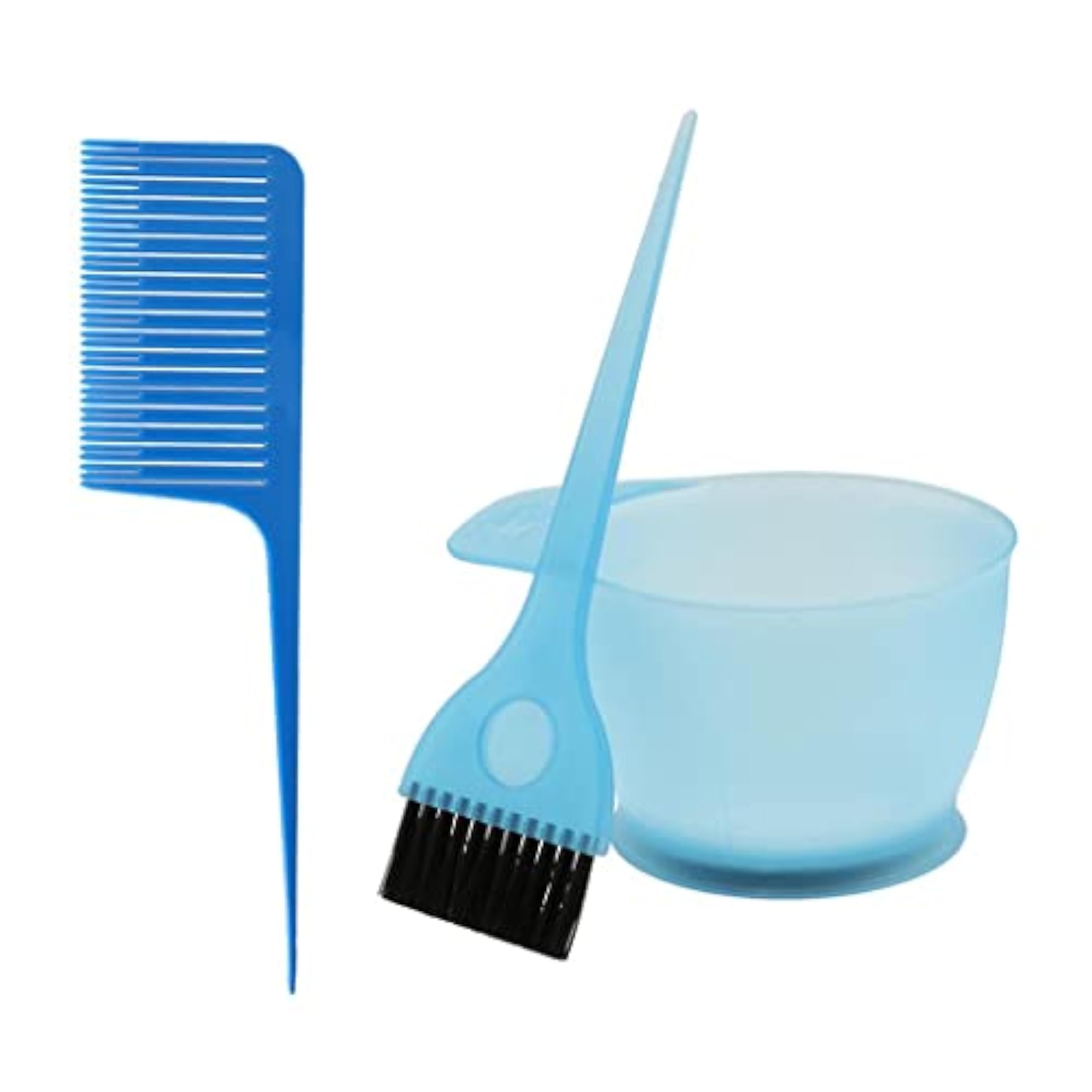 Salon Hair Color Dye Bowl Comb Brush Set