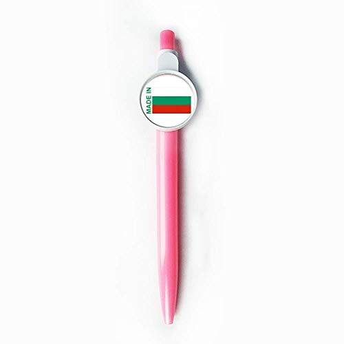Stylo rétractable bleu Country Love Bulgaria pour éviter les taches