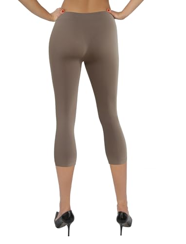 sesto senso Leggings Nahtlos Damen 3/4 Einheitsgröße Fitnesshose...