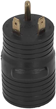 Camco RV 30AM/15AF Power Grip Electrical Adapter | for Easy Connection ...