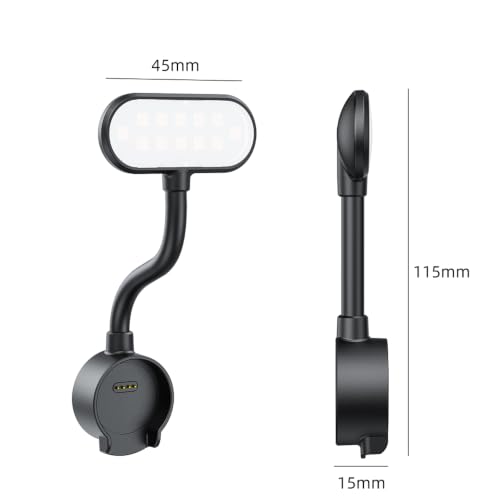 Luz suave regulable para DJI OSMO POCKET 4Pro con ángulo ajustable sin batería 4