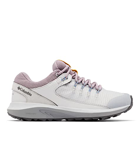 Columbia Women's Trailstorm Waterproof, Grey Ice/Shale Mauve, 5.5
