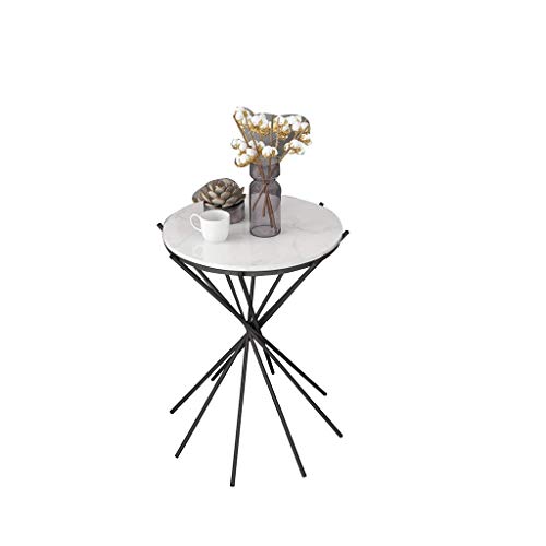 HTL Storage Table Metal Side Table Househ Sofa Glass Coffee Table Banq