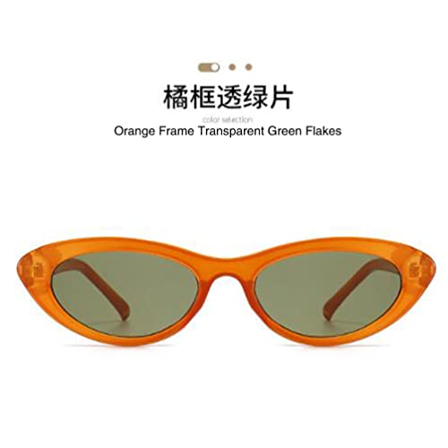 Metal Hinge Small Frame Oval Sunglasses Female Retro Sunglasses Outdoor Anti-ultraviolet Sunglasses3