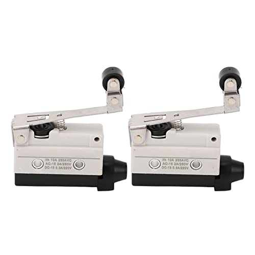 final de carrera, Interruptor De Contacto De Palanca De Rodillo De 2 Piezas, Interruptor De Límite De Final De Carrera Para Máquina, 200OF 60RF 11PT 3OT 2.4MD 50 1.2OP NO NC 250V AC