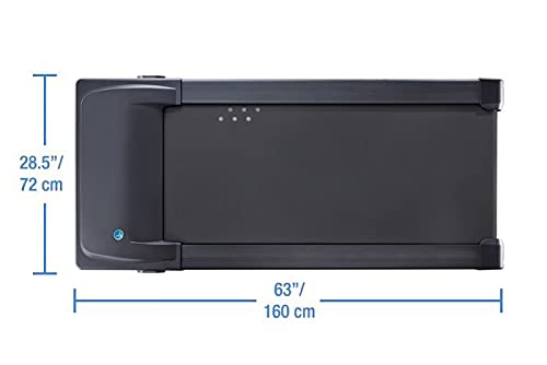 LifeSpan Workplace TR1200-DT3 Under Desk Treadmill voor thuis en op kantoor - loopband tot 6,4 km/u (fluisterstille motor), ideale loopband voor onder je bureau, alleen wandelen, belastbaar tot 159 kg - Afbeelding 3