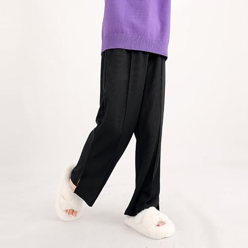 Moonker Toddler Girls Baggy Linen Pants Baby Drawstin Loose Wide Leg Elastic Waist Casual Trousers Leggings 143