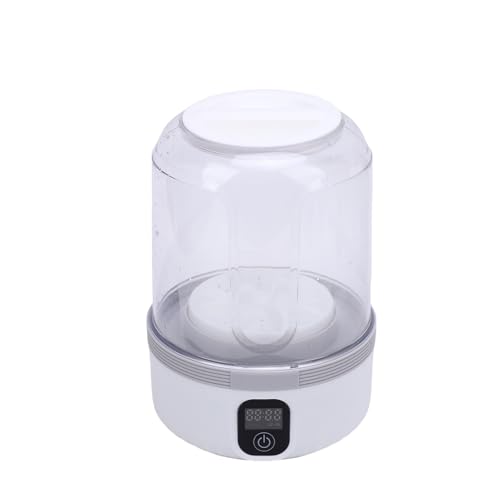 WOHPNLE Mini -Waschmaschine, tragbare kleine Wäschemaschine mit 360 -Grad -Spiralrotation Tiefe Reinigung und eine USB -C -wiederaufladbare Batterie für die Reise