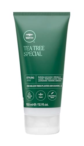 Tea Tree Styling Wax, Adds Definition + Hold, For All Hair Types, 5.1 fl. oz.