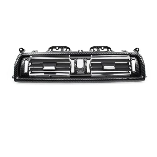 Grille de ventilation F10 style carbone pour remplacer un aérateur central usé ou cassé
