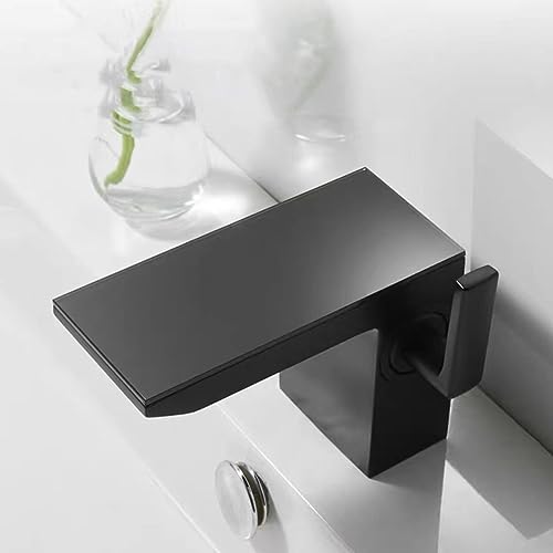 Mitigeur salle de bains cascade avec cartouche céramique durable
