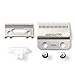 BaBylissPRO Barberology Replacement Stainless Steel Replacement Fade Blade for Hair Clippers (FX8010J)
