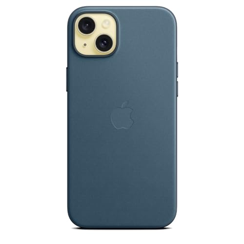 Image of Apple iPhone 15 Plus FineWoven Case with MagSafe - Pacific Blue
