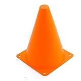 Die Höhe des Kegels Verkehrsfußball 18cm