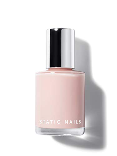Static Nails Liquid Glass Lacquer Longer Lasting 8+ Free Treatment Nail Polish (Pinks) (Mademoiselle) - Quick Dry Finger Nail Polish - DIY Nail Art Salon - Gift for Women