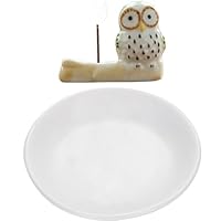 k1580 梟　香炉　鉄器　お香　フクロウ　骨董　レトロ　置物 k1580 梟 香炉 鉄器 お香 フクロウ 骨董 レトロ 置物