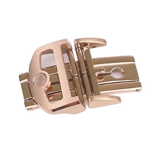 Boucle papillon 18mm montre acier fermoir déployant silver pour IW323101
