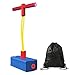 MOPOIN Pogo Stick para niños, espuma Pogo Stick con luz y sonido, espuma Pogo Jumper Funny Games para niños y niñas a partir de 3 años (azul)