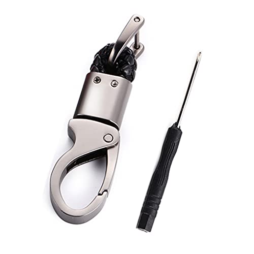 WFMJ Leather for Mazda 3 Hatchback CX-5 CX-30 CX-9 Remote Smart 4 Buttons Key Case Holder Cover Fob Chain