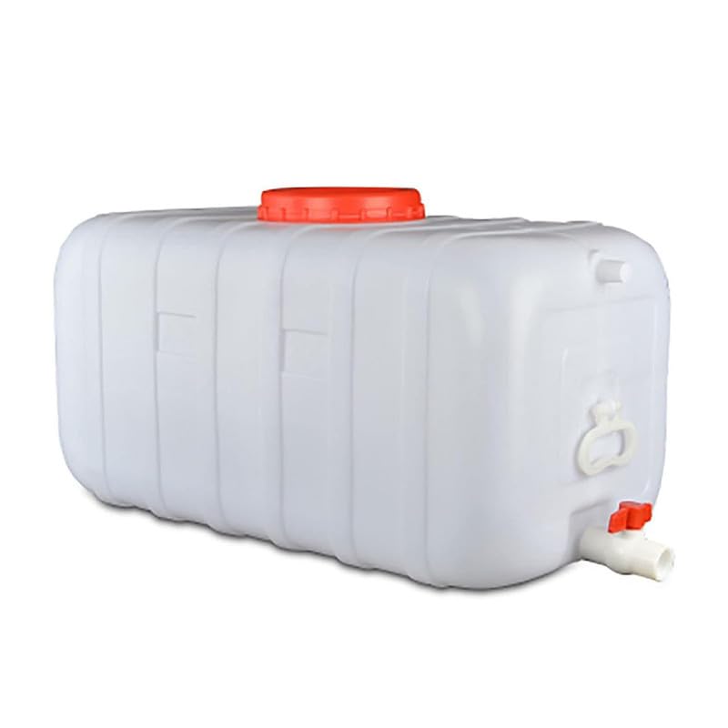 GQZJY Potable Water Tank Outdoor plastic Water Storage Carrier Durable Water container Food Grade with tap for Travel Hiking Camping Emergency(Size:30L)