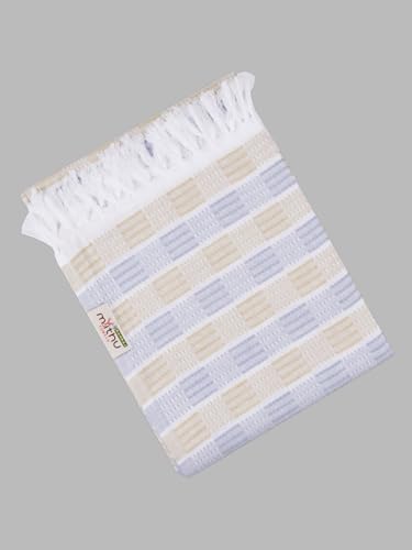 Image of RAMRAJ COTTON Pack Of 4 Cotton Bath Towel Set Crafted For Softness| Durability| And Comfortable Daily Use