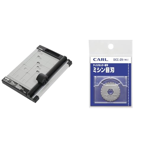 CARL 裁断機 A4対応 カッターマシン　ディスクカッター　カール CARL カール事務器 ペーパーカッター ディスクカッター 裁断機