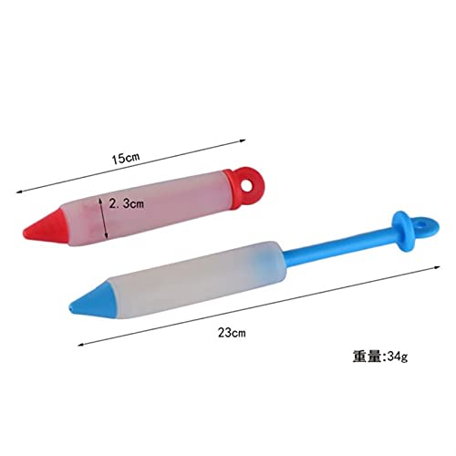 Siliconen Voedsel Schrijven Pen Chocolade Decorating Gereedschap Cakevorm Cream Cup Cookie Icing Piping Pasbakers… - Image 7
