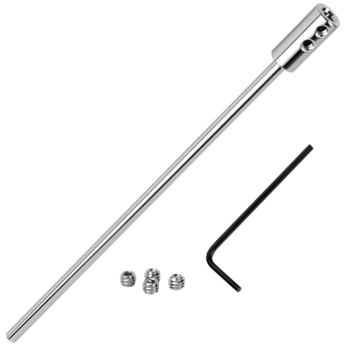 Magluv Extension Rod for Bathroom Sink Pop-Up Drain Assembly, Chrome Plated, Metal