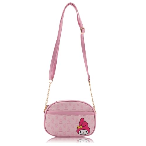 Disney Sanrio Bluey Purse Crossbody Handbag for Women | Metallic Vinyl Women's Shoulder Handbag