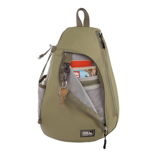 Image of Eddie Bauer Ripstop Sling Bag | Travel | Everday Carry | Lightweight | Ripstop Nylon | Adjustable | 8L - Olive