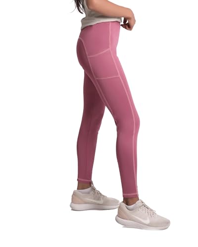 Image of Mehrang Women's Gym Wear Tights | Track Pants with Mesh Insert & Side Pockets : Ideal for Active Wear, Yoga & Workout | Stretchable Gym Pants for Women & Tights for Women