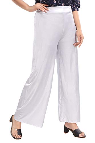 Image of DREAM & DZIRE Shimmer Palazzo for Women in Plus and Small Size.
