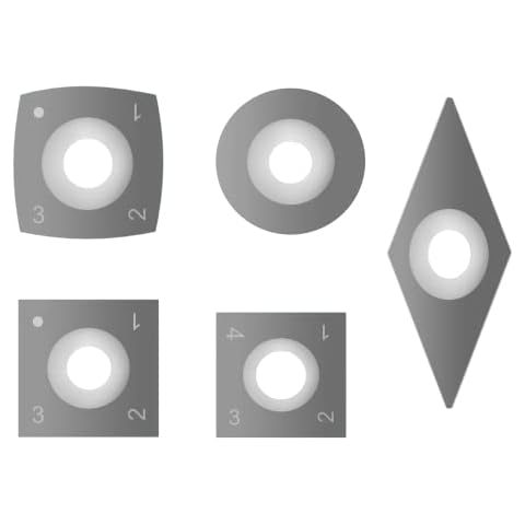 QTACIE Tungsten Carbide Wood Turning Chisel Set Cover