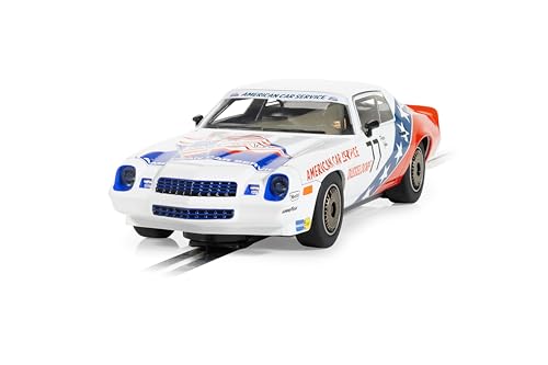 Scalextric Chevrolet Camaro Z28 Peter John DTM 1982 coche de slot retro 3