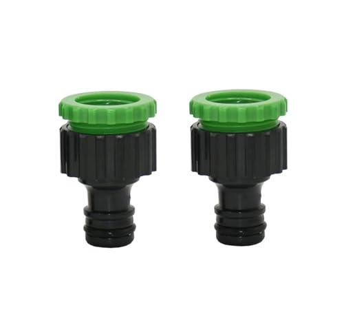 RH-HPC Conector de Manguera de jardín Mujer 1/2 '3/4' Conector rápido Nipple Manguera Tap 1/2 Adaptador de Conector de riego de jardín 2pcs para Accesorios de Manguera de jardín. (Color : US)