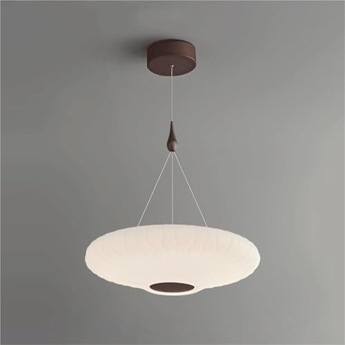 Suspension dimmable blanche avec télécommande pour éclairage bar et cuisine