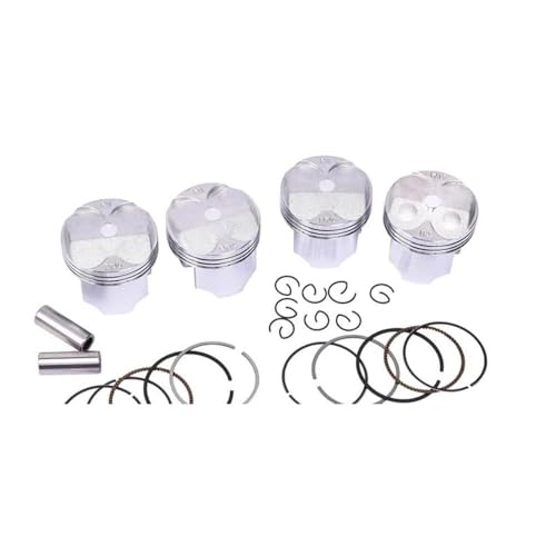Segments piston moto 55mm contre l'usure moteur CB400 Super Four 1999-2022