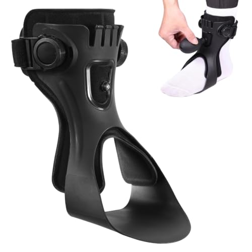 Image of HANNEA Foot Drop Brace, AFO Ankle Foot Orthosis for Gait Correction, Left