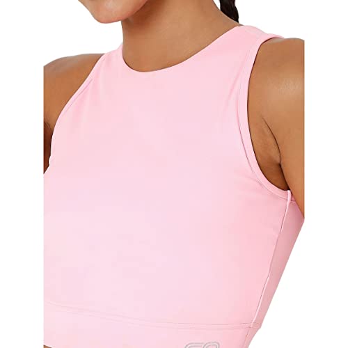 Image of Silvertraq Women's Padded Cross Back Crop Top