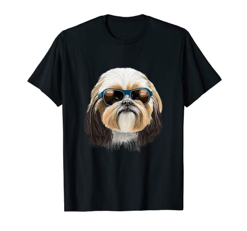 Shih Tzu Mamá Shih Tzu Amante de perros Camiseta