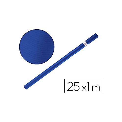 Liderpapel Kraftpapier, Azuritblau, Türkis, Rolle, 25 x 1 m