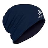 Wendbar: inside/outside Odlo Reversible Mütze, Funktionsmütze, Beanie, blau