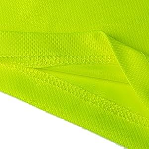 L&M® Hi Vis T Shirt Safety Lime Orange Long Sleeve HIGH Visibility - Image 5