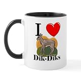 CafePress I Love Dik-Diks Mug